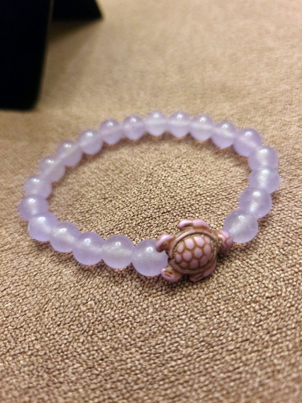Fahlo Journey Lilac Glow Sea Turtle Bracelet - NWOT